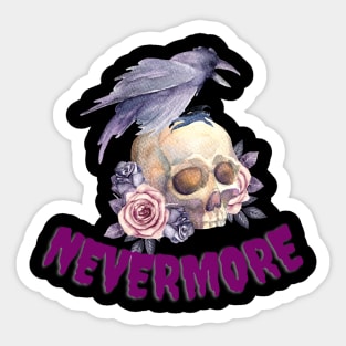 POE NEVERMORE DESIGN Sticker